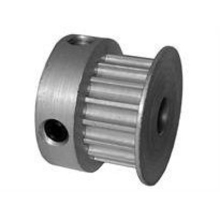 B B MANUFACTURING 16-3M06-6CA2, Timing Pulley, Aluminum, Clear Anodized 16-3M06-6CA2